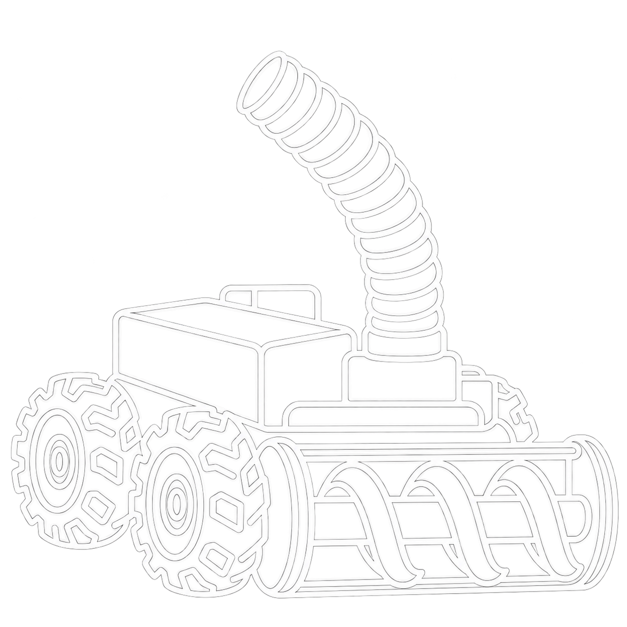 sludge removal robot